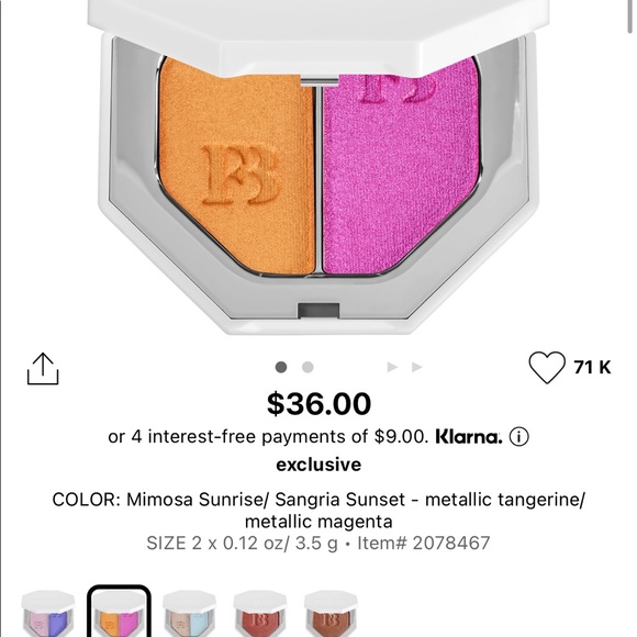 Fenty Beauty by Rihanna highlighter - Picture 4 of 4